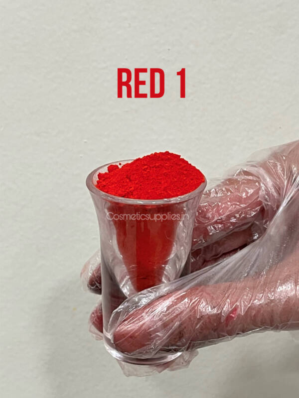 Bright Red Powder Pigment