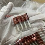Rose Gold Micro Mini Lipgloss Tubes